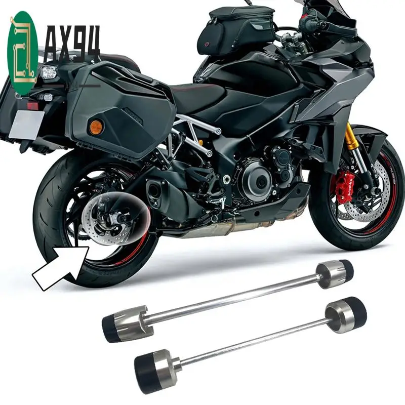 

AX94-Motorcycle Front & Rear Axle Fork Crash Sliders Wheel Protection For Suzuki GSX-S1000GX GSX S1000GX GSXS 1000GX 2024