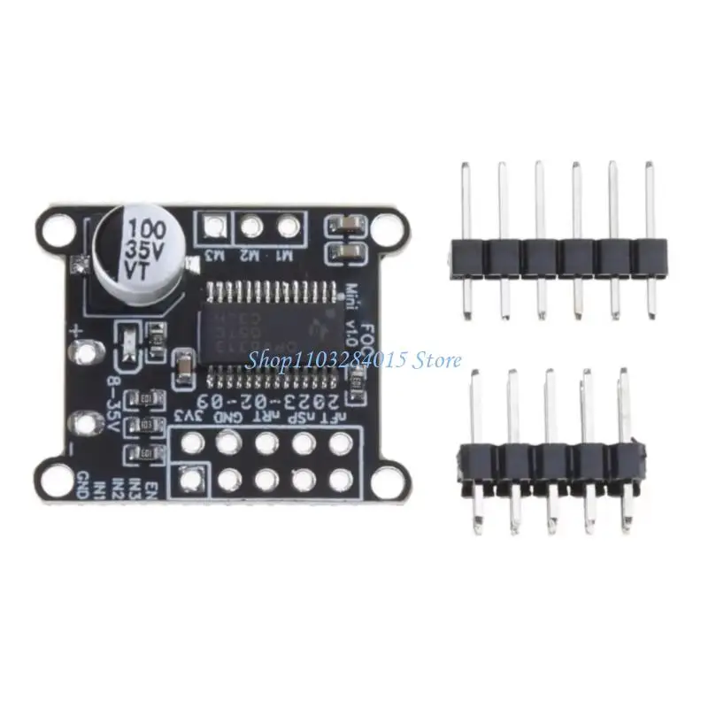 R6FF High Performances Brushless Motor Driver Board with DRV8313 Chip FOC Control Enhanceds Torque Output