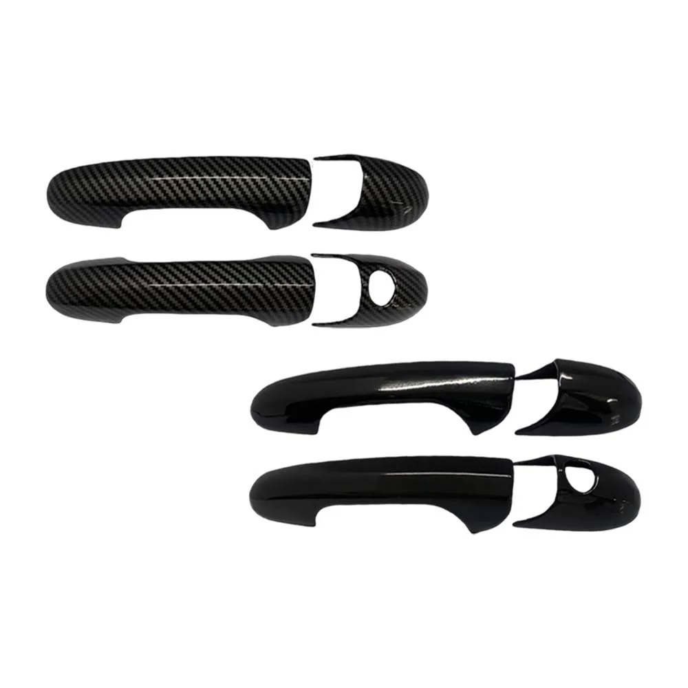 Car Decoration Door Handle Cover For Fiat 500 Abarth 595 595C 695 2008-2023 Car Exterior Styling Upgrade Modify A Car