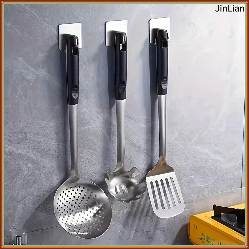 Multi-functional sticky hooks,wall hook set without the need for drilling, suitable for bedrooms, kitchens , practical hooks.