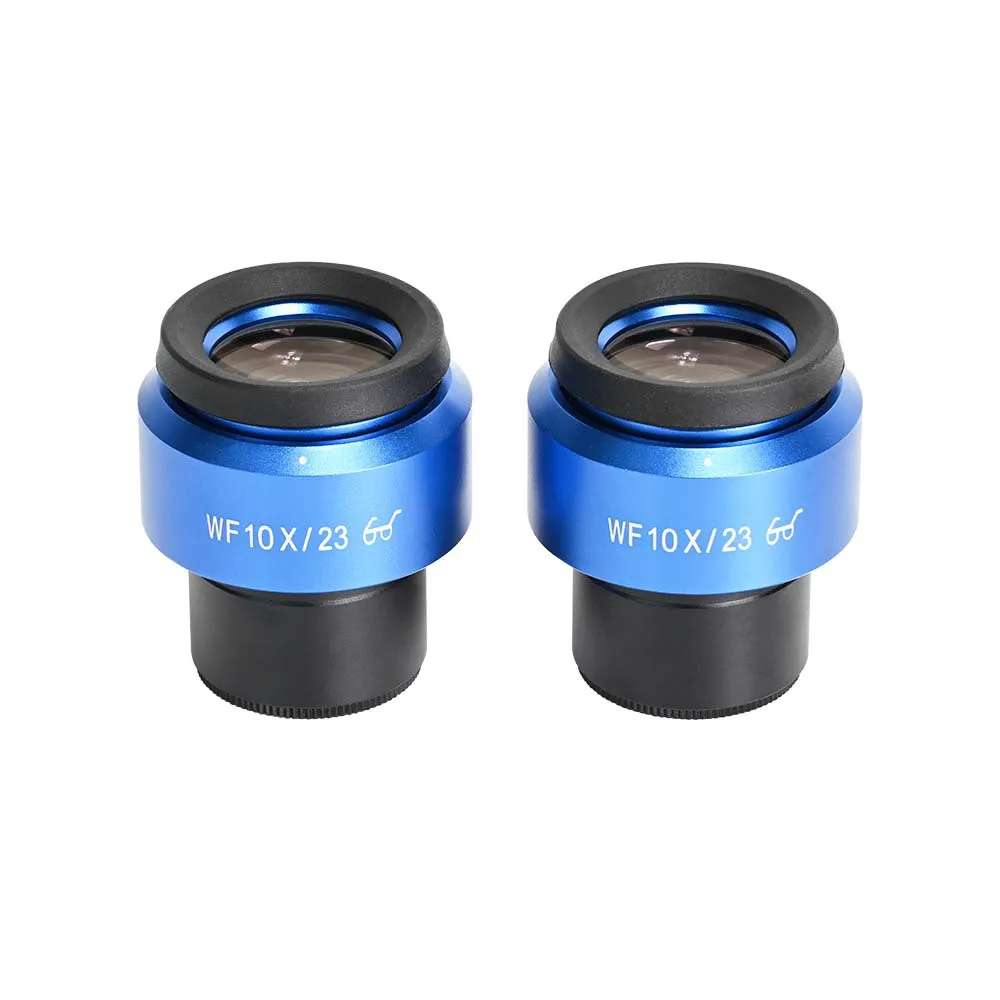 Body microscope WF10X high eye point diopter adjustable wide-angle eyepiece field of view 23MM interface 30MM