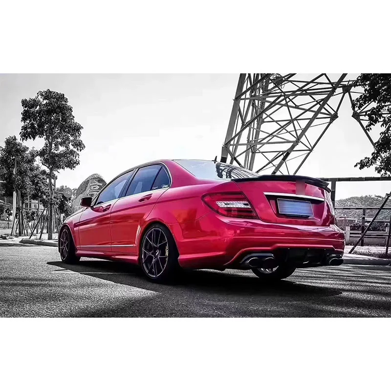 Advanced Styling Old To New C63 Bodykit Complete Body Kit For Benz C-class W204 Pre 2008-2010