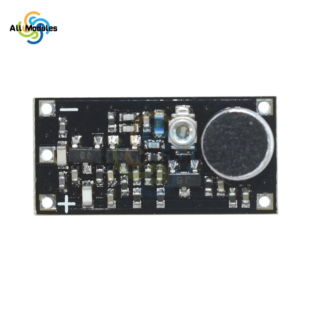 80-110MHz 88-115MHz FM Transmitter Module with Microphone DC 2V 9V 9mA Wireless Car FM Radio Trasmitter Board for Arduino Phone