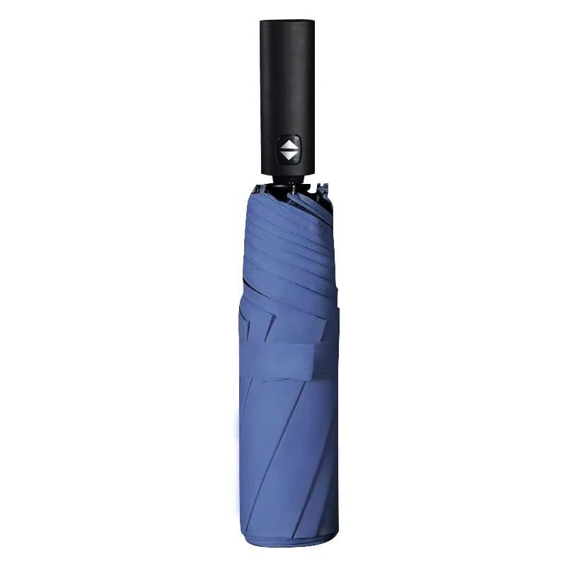 Chinese Automatic Umbrella Luxury Windproof Resistant Black Umbrella Reinforced Folding Paraguas Hombre Sunscreen Appliance