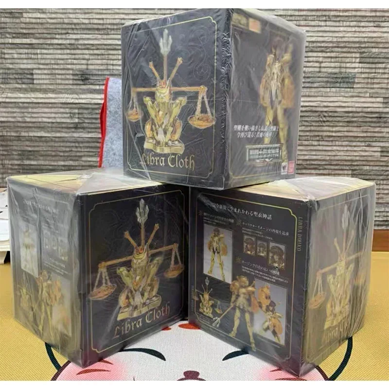 Bandai Saint Seiya Myth Cloth EX Rebirth Libra Toki Figura de Personaje de Anime para Niños, Juguete Coleccionable en Stock