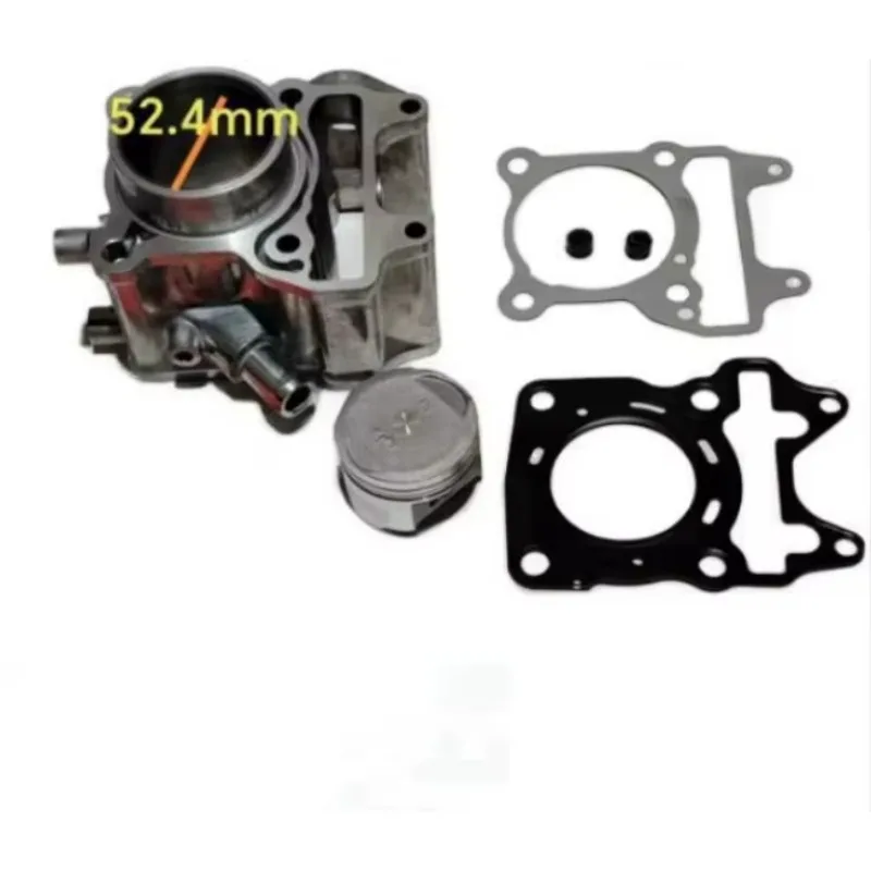High Performance Engine Replacement Parts for Honda PCX125 Lead125 SH125i Scooter 52.4mm Large Bore Cylinder Kit