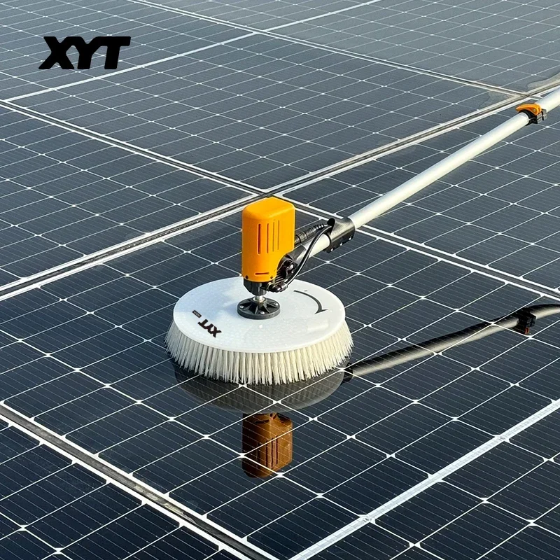 XYT Solar Panel Cleaning Brush Single Head Solar Panels Washing Machine Equipment
