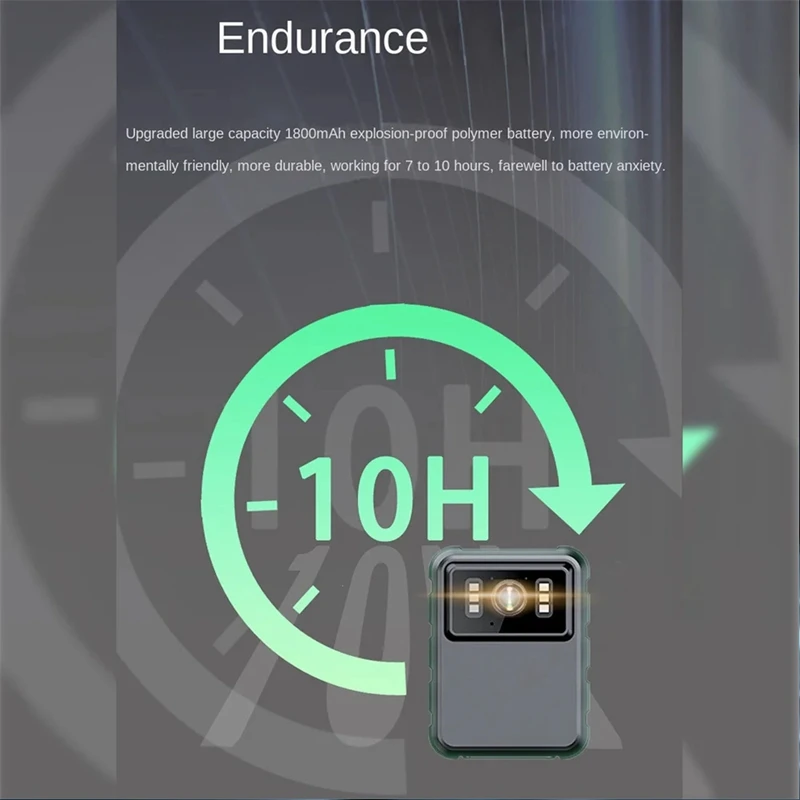 Mini Body Camera Full Hd 1080P 2 Inch Ips Touchscreen Nachtzicht Videorecorder Bewakingscamera