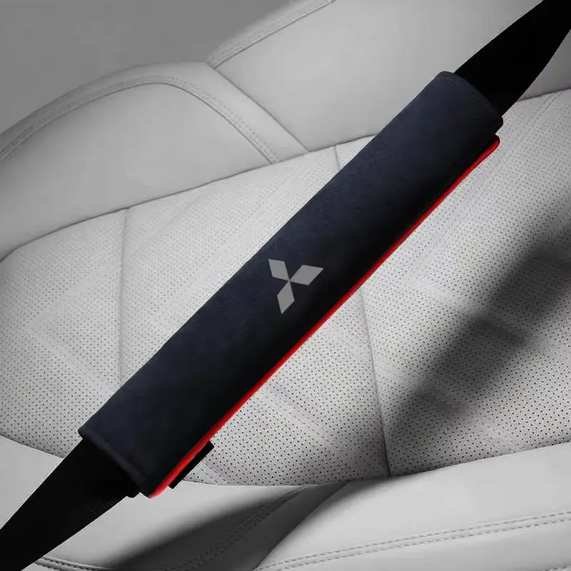 

Накладки на ремни безопасности из замши 32 см для Mitsubishi Lancer, ASX, Colt, Pajero, Outlander, Ralliart, Eclipse, Delica, Grandis