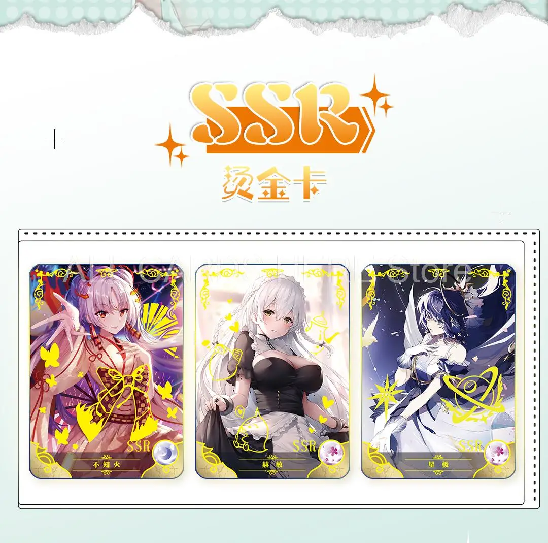 Wholesales Goddess Story Collection Card NS-5M07 Anime Games Girl Party Swimsuit Feast Booster Box Doujin Toys and Hobbies Gift