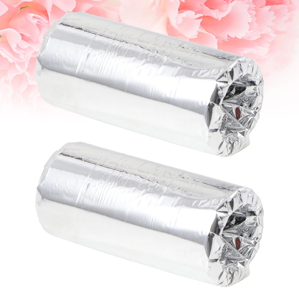 

2 Rolls Hair Coloring Tools Manicure Foil Paper for Barber Dye Perm Nail Art Home DIY Salon Use Hair Care Styling Accessories