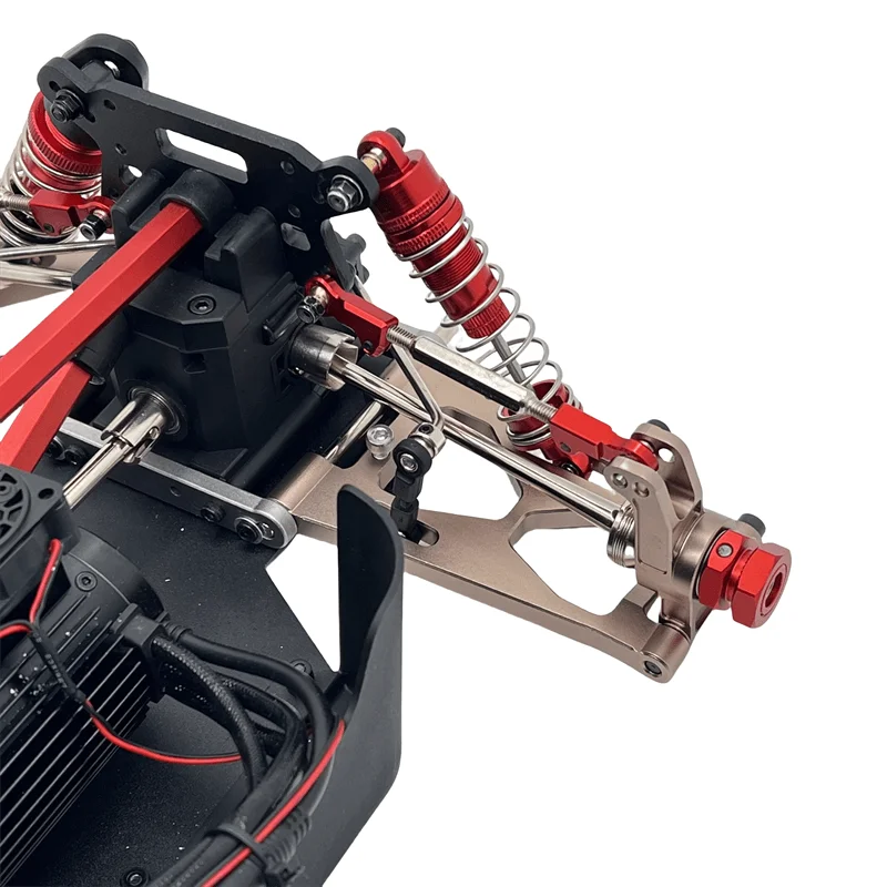 Metal Rear Hub Spare Parts for MJX 1/7 7303 RC Car Upgrade Parts Accessory