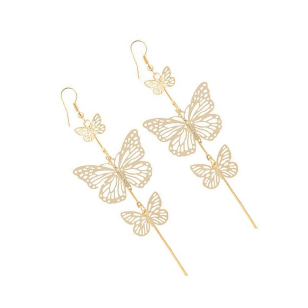 Tassel Earrings Women Dangle Bowknot Style Elegant Statement Earrings Modern Minimalist Trendy Outfit Enhancer