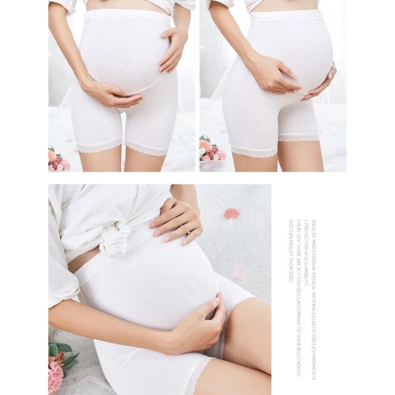 Pregnancy Comfort Shorts Smooth Design Lightweight Underwear for Summer Outfits 425F