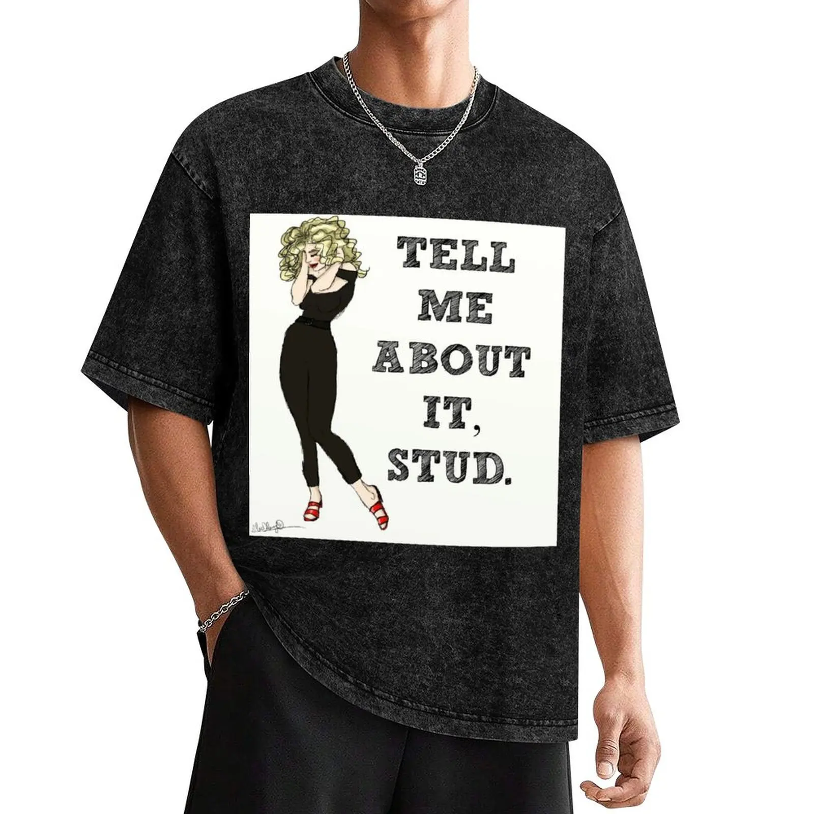 

Tell Me About It, Stud T-Shirt anime figures quick drying plus size clothes t shirts for men graphic