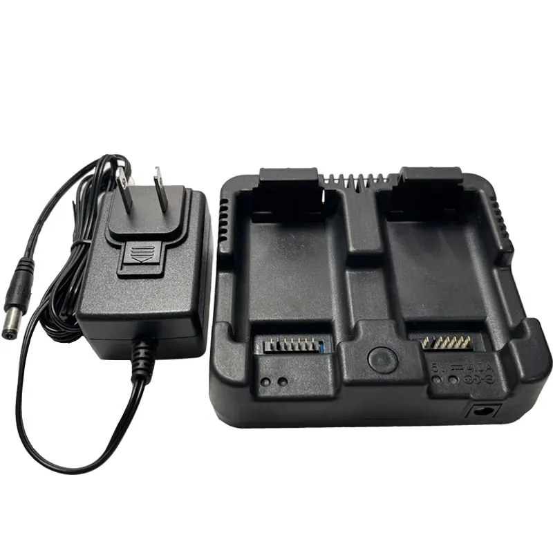 2M Battery Dual Charger For Nikon NIVO 2M/2C Series DPL-322 Total Station Spectra Focus 6 & 8 Nivo C & M Battery For Trimble M3