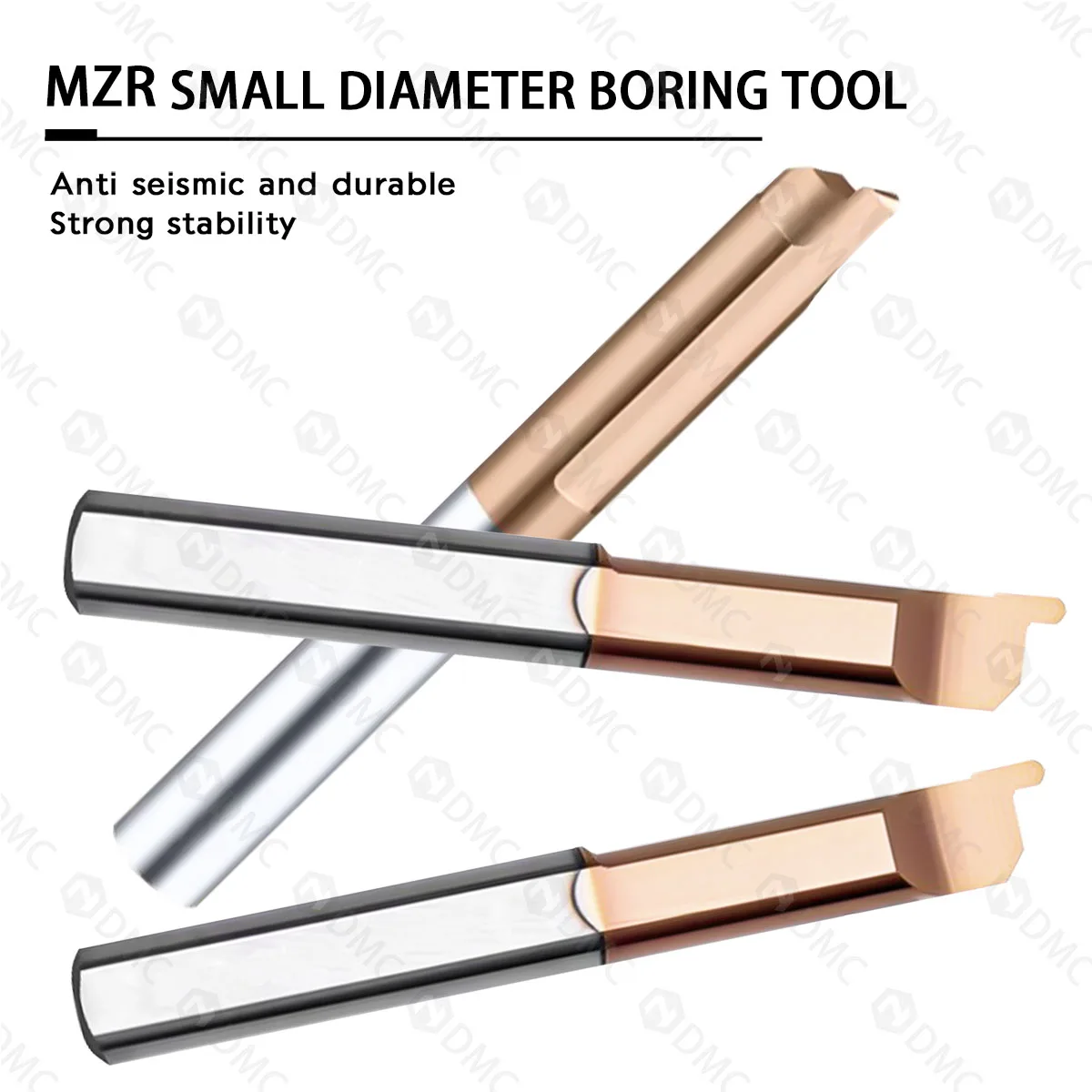 Small Aperture Boring Tool MZR4 R0.3 L15 6 R1.5 L22 8 R2.0 L30 Tungsten Steel Alloy Boring Tool CNC Lathe End Face Groove Cutter