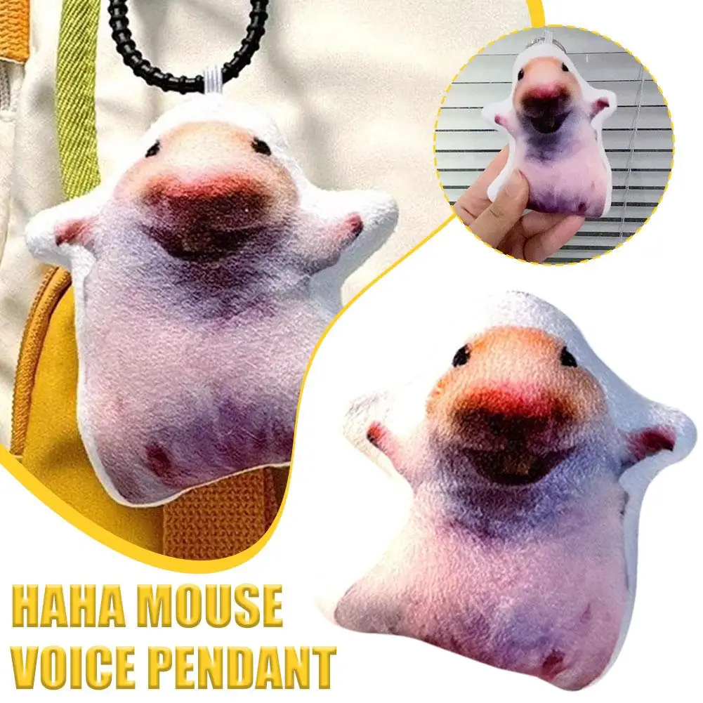 1/2PCS Lustige Meme Nette Rotierende Katze Schlüsselbund Sounder Schlüsselring Anhänger Plüsch Cartoon Kätzchen Tasche Anhänger Geschenk für rucksäcke Auto Schlüssel