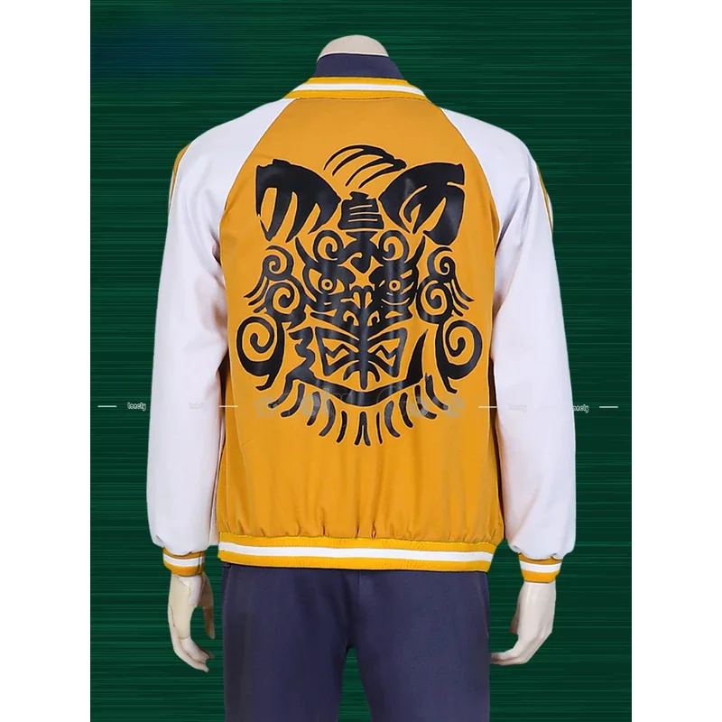 OP01 Jo Togame Косплей Костюм Парик Аниме WIND BREAKER Shishitoren Кимоно Униформа Куртка Свитер Очки Choji Tomiyama Hall6Gd@!