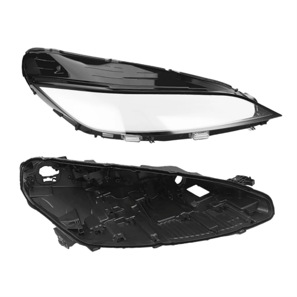 

For Tesla Model 3 2023 2024 automotive parts and accessories Car Base Head Lamp Shell Rear Shell Car Front Headlight Lens Cover