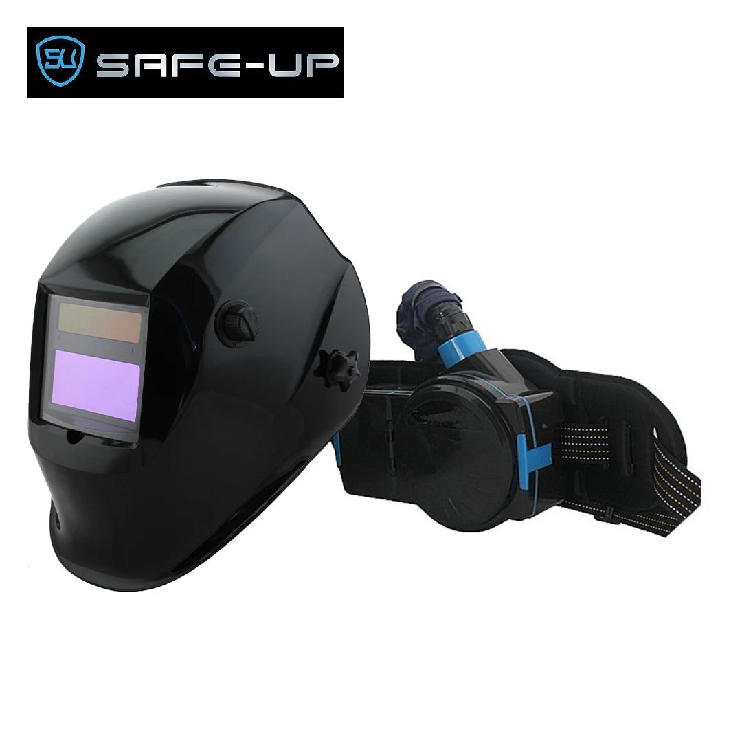 PAPR Auto Darkening Welding Helmet 2021 Fashion High Power Electric Air Purifying Respirator