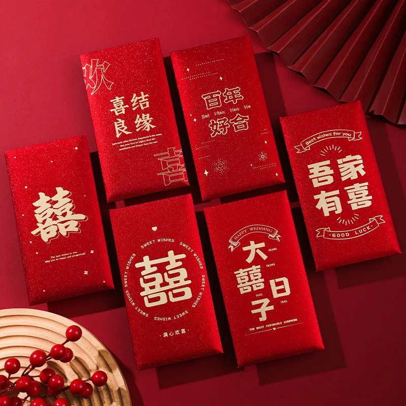 Рисунок 2 - свадебные красные конверты