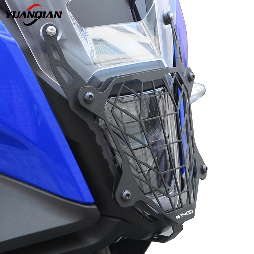 Fit For Honda NX500 NX400 2023 2024 2025 2026 Front Headlight Grille Guard Cover Protector Decorative headlamp Net NX 500 NX 400