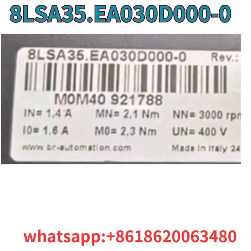 New 8LSA35.EA030D000-0 motor has been tested to be in good condition and shipped quickly