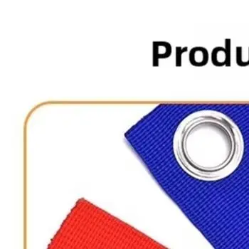 For Beach Sports for Red Blue Beach Volleyball Line Easy Storage Volleyball Lines Beach Volleyball Metal Rings Attached