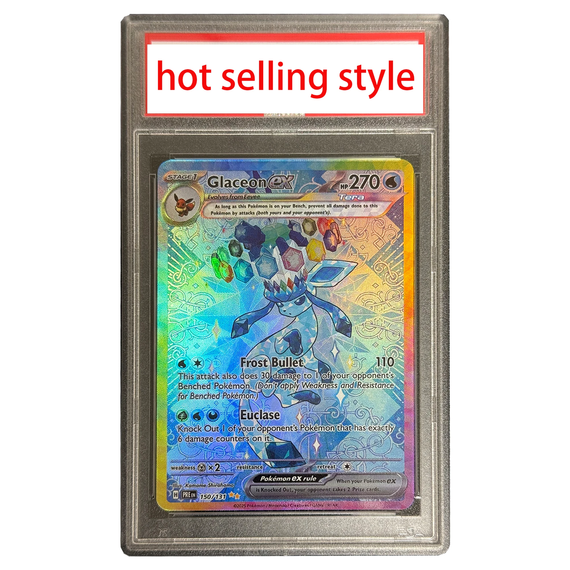 Diy Ptcg Eeveelution Umbreon Sv8A Rating Card Collection Card Copy Version Classic Limited Edition Ptcg Anime Card Gift Toys