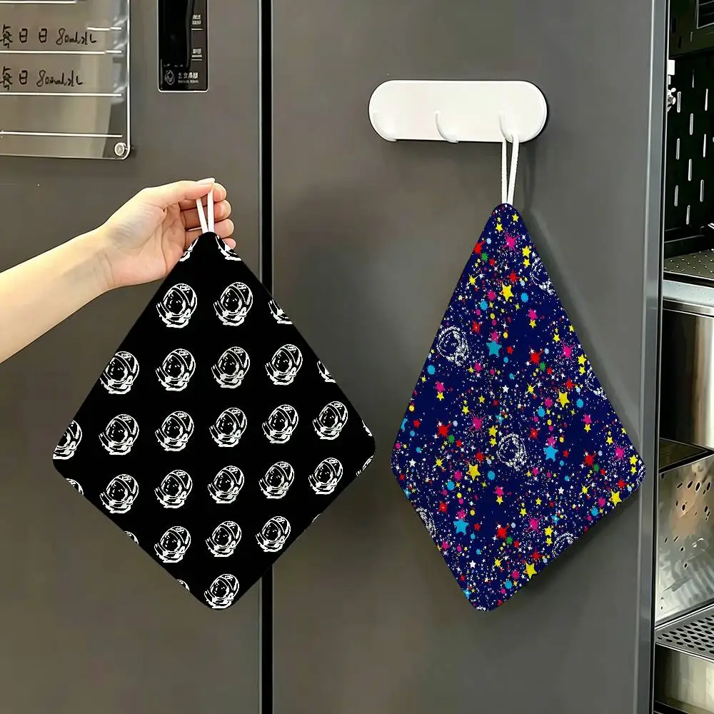 B-Billionaire Cool B-Boys Club Hanging Kitchen Towel, Polyester Cotton Fabric, Absorbent Hand Wiping Towel for Home Dormitory