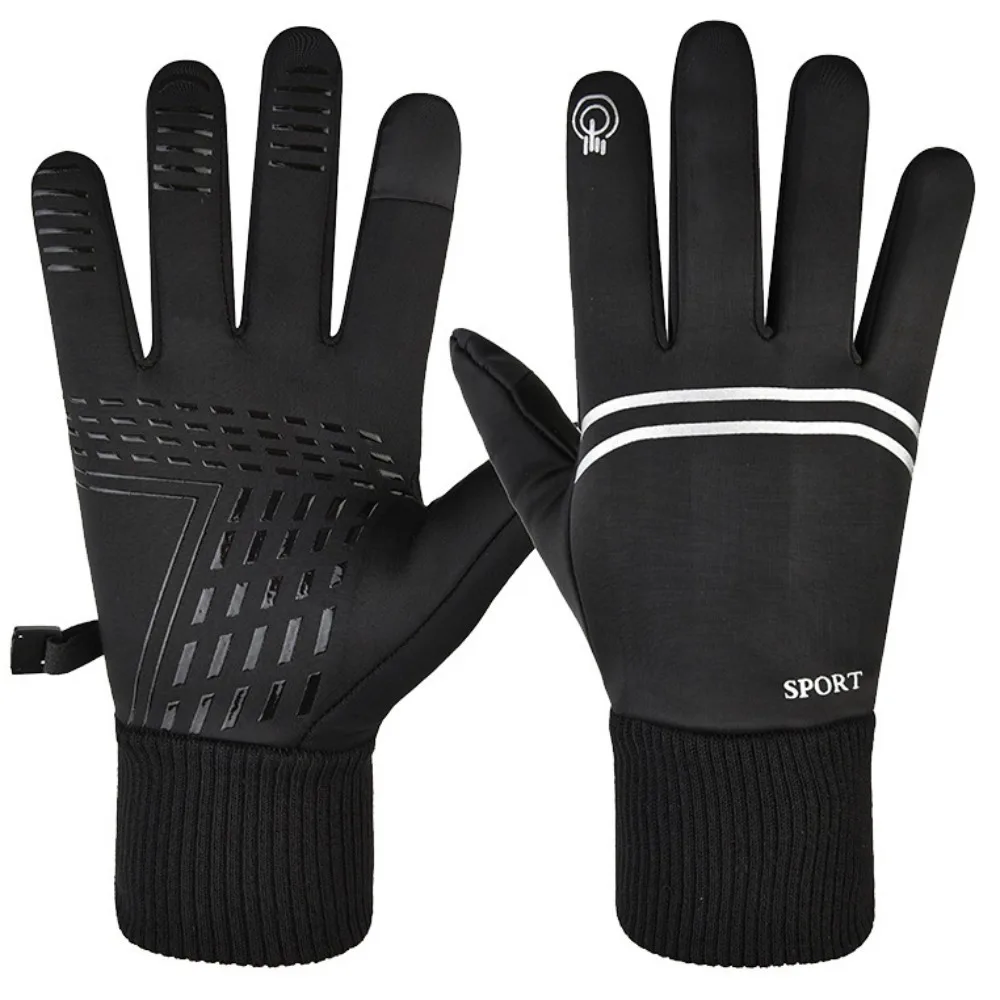 

Hot Sale Touchable Screen Winter Gloves Warm Waterproof Driving Mittens Full Finger Gloves Unisex