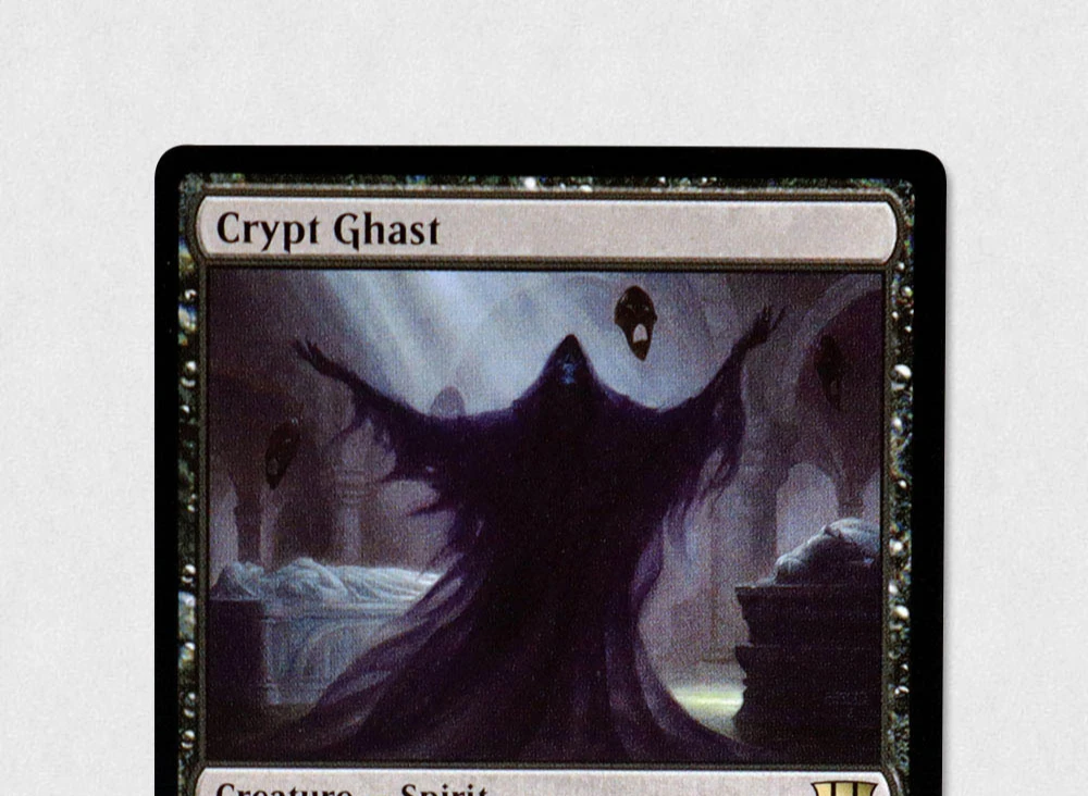 Crypt Ghast TCG Magical Proxy Cards Game Black Top Quality Proxy  Gathering Board Playing Game Trading Cards proxy