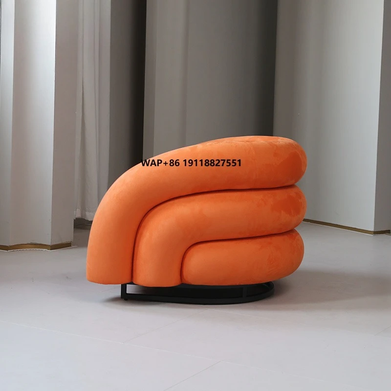 Source d'usine, chaise arc-en-ciel moderne en tissu unique, canapé en sac de haricots, nouveau Design, chaise d'appoint paresseuse pour meubles de salon