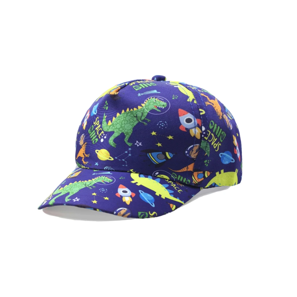 Hot Cartoon Print Child 54cm Head Circumference Baseball Caps for Boy Girl Under 10 Years Old Dazzling Lovely Snapback Hats zj19