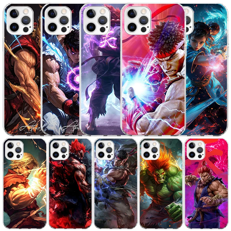 Phone Cases That Fit Iphone 16E - Capa de Celular Game S-Street F-FighterS