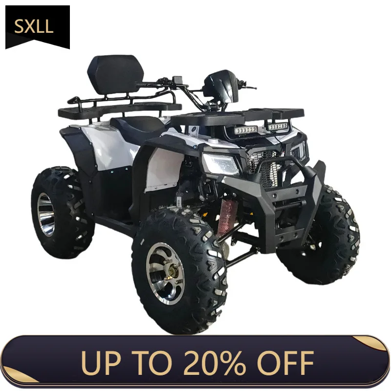 

SXLL 2025 Latest 200cc Quad Motorcycle 200cc ATV Adult Quad Bike 4x4 Off-Road Vehicle, Adult CE Certified