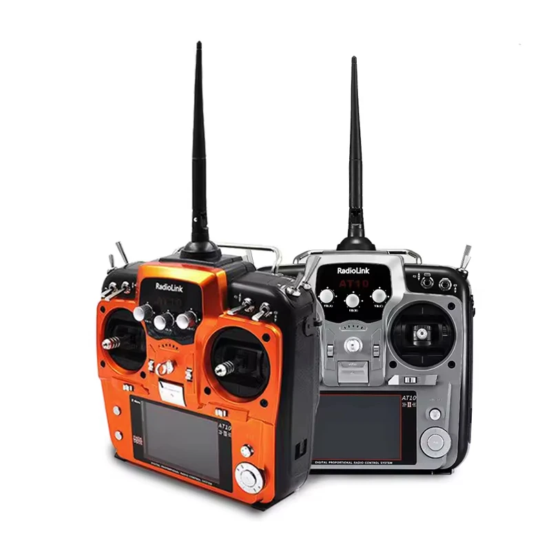 RadioLink AT10II RC Transmitter Real-Time Telemetry 2.4GHz ISM Band Frequency 5.0MHz   Channel BandWidth for RC Drone Car Boat