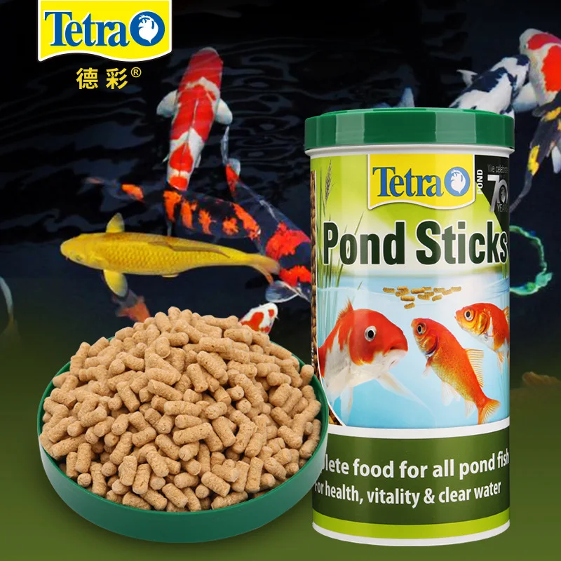 

Tetra Koi Fish Food Sticks,Color Enhancing&Growth Formula,Floating Sticklettes for Pond Water Clarity,Protein for Koi &Goldfish