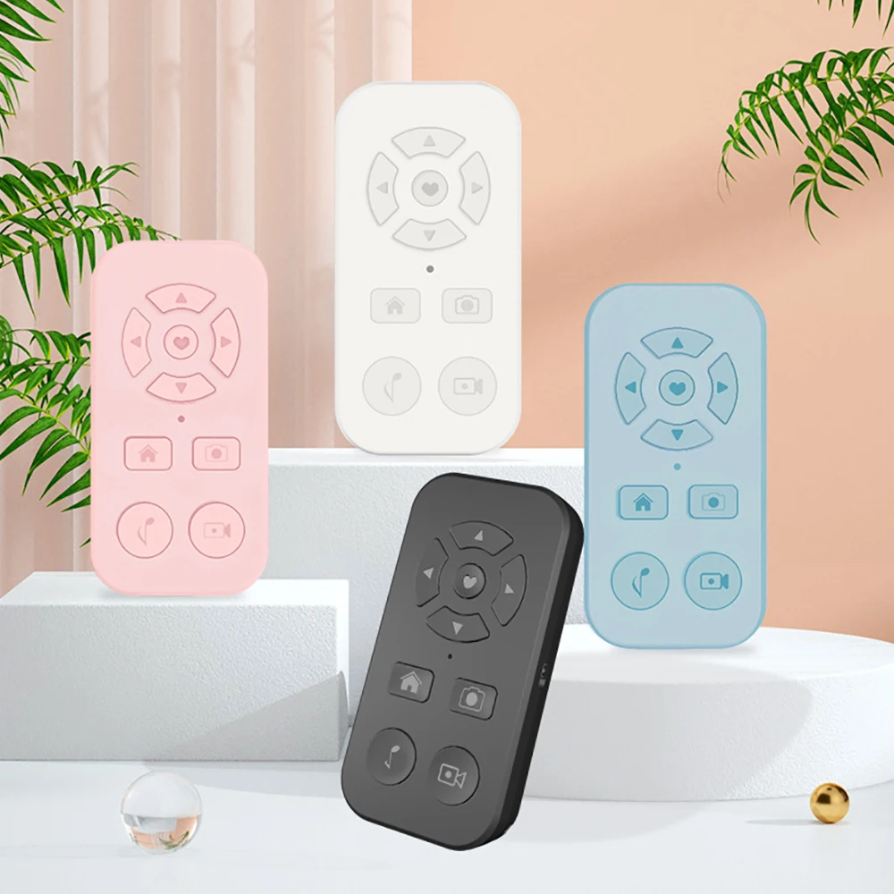 9-Key Bluetooth Remote Controller Button for Mobile Phone Selfie Shutter Release Tik Tok e-book Page Turning Wireless Controller