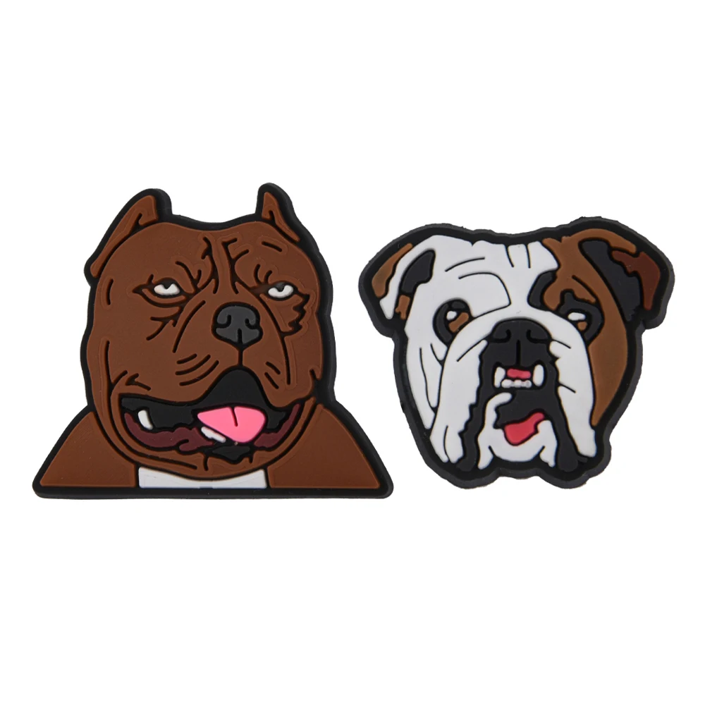 1-10pcs Gúnyrajz Eb Félcipő dekorációs Szép corgy Francia Bulldog Félcipő charms Bika Dog Eltömít charms gyerekeknek Fejleszt ajándékok