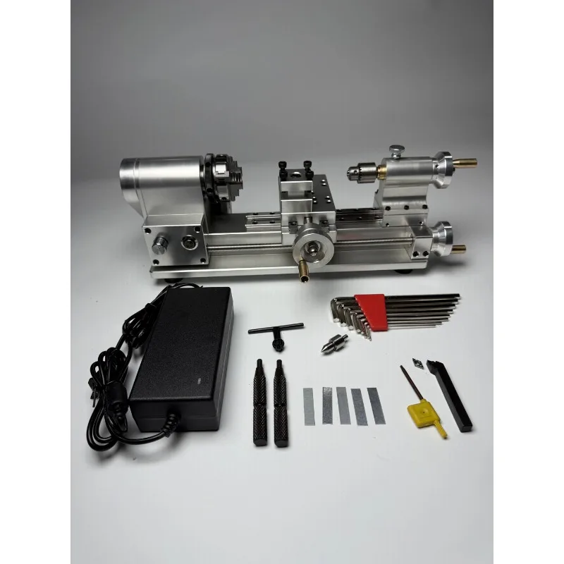 for  Mini Lathe Machine Precision Desktop Woodworking Metal Turning Tool