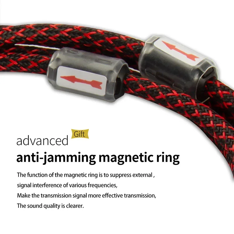 Todn 1คู่สายออดิโอ RCA 2 RCA ถึง2 RCA สายเชื่อมต่อ RCA สเตอริโอไฮไฟ4N OFC ตัวผู้ไปยังตัวผู้สำหรับเครื่องขยายเสียง DAC TV เครื่องเสียงรถยนต์