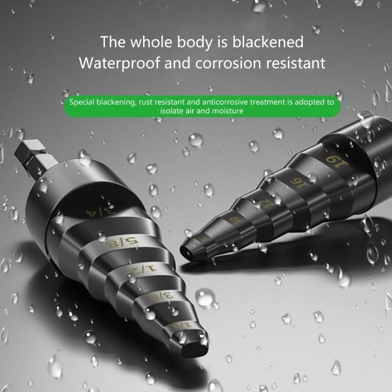 M4YC 6/9/12/16/19mm 5 in 1 Tube Expander Robust Carbon Steel Flaring Tool with Secure Grip Handle for Automotive and Home Use