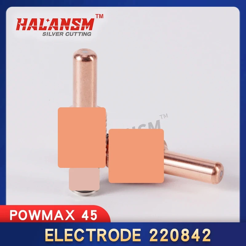 Buse de découpe plasma avec électrode 220842, 220818 powmax 45, bouclier 220941, 220817