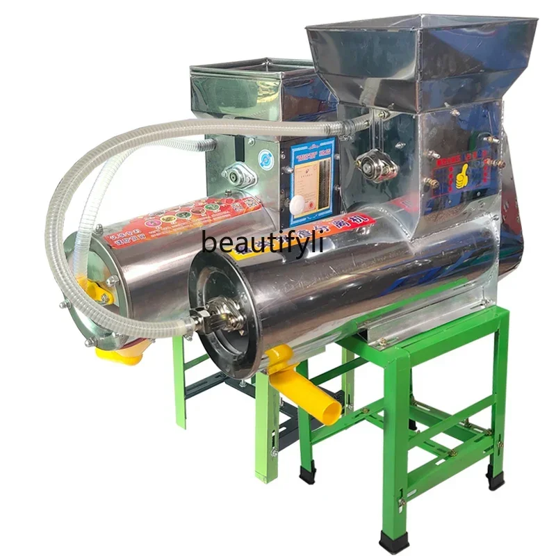 ماكينة نشا البطاطس الحلوة المنزلية من الفولاذ المقاوم للصدأ متعددة الوظائف لفصل بقايا اللب مسحوق البطاطس الحلوة Pueraria