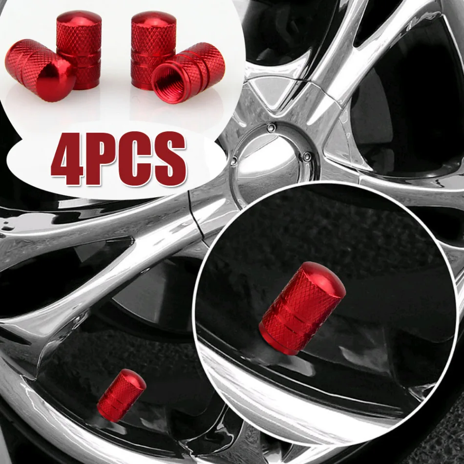 

4PCS Car Motorcycle Wheel Air Valve Caps Universal Auto Dust Protection Cap Tyre Wheel Stem Valve Cover Car Accessories