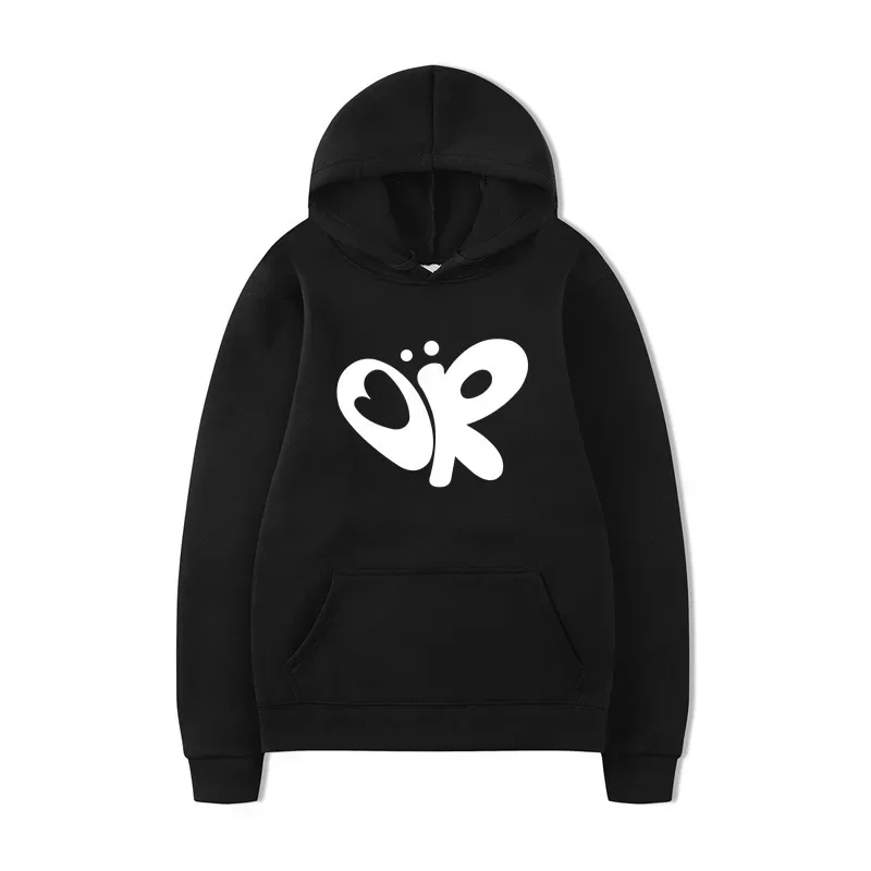 

2025 New Casual Hoodie Couple Autumn Winter Patterned Personality Selling Point Hip Hop Loose Fit Men's Sweatshirt