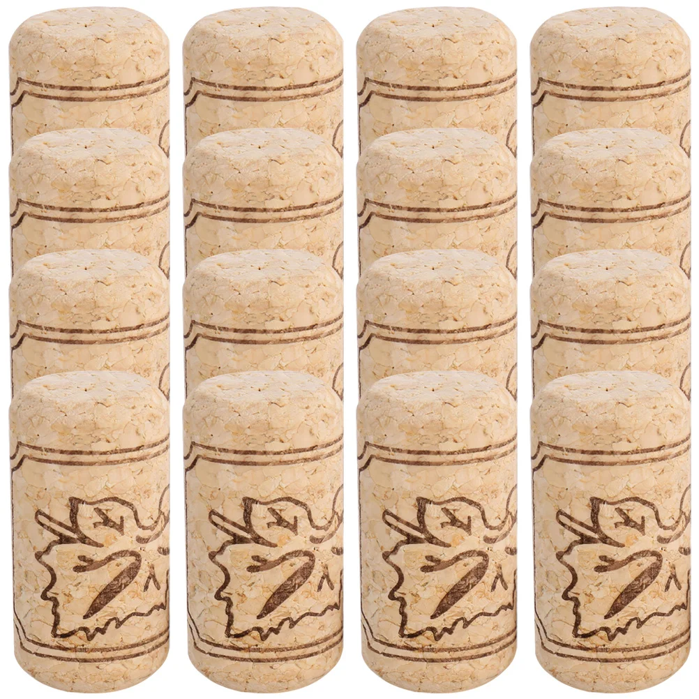 

20Pcs Wine Bottle Corks Natural Non-Synthetic Wine Stoppers for Bottles Crafting Decorating Sealing Plugs Bottle Plugs