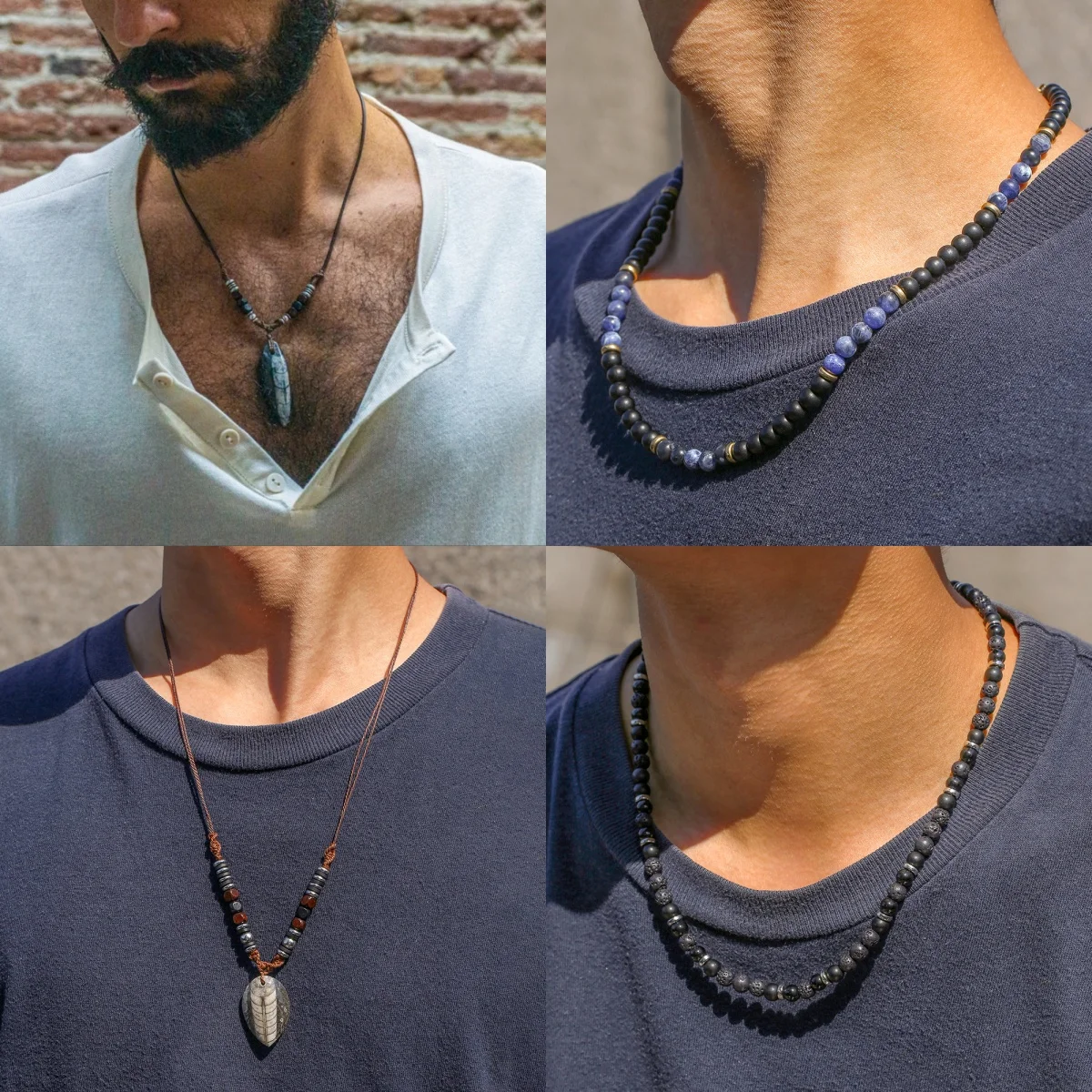 

NADEEM Ins Fashion Summer Shell Cocount Beads Necklace for Men Trendy Sufer Necklace Handmade Jewelry Gifts Wholesale